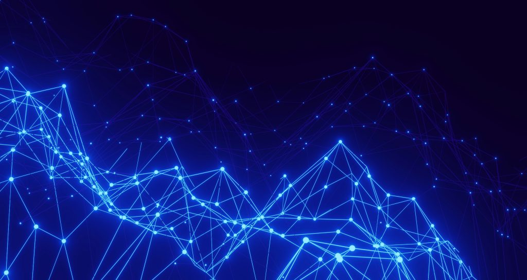 Grafo de rotas com nós conectados